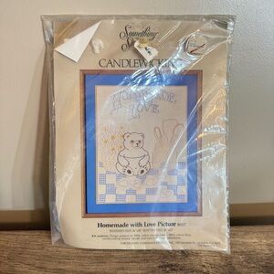 Sealed Vintage Candle wicking thread Kit Homemade with Love Kitchen Decor